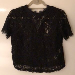 Zara lace top